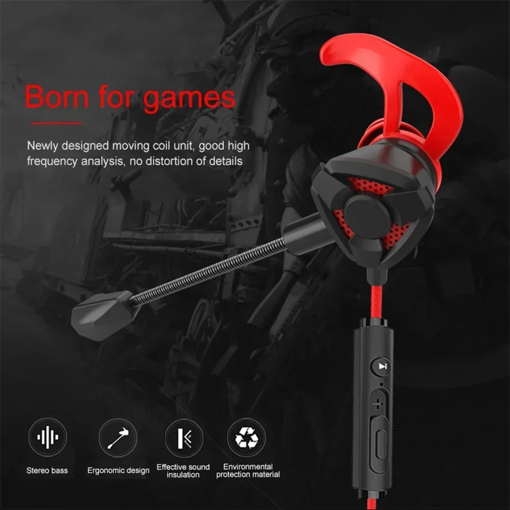 Wired Earphone Mic - Гарнитура, геймерские наушники, проводные наушники, игровые