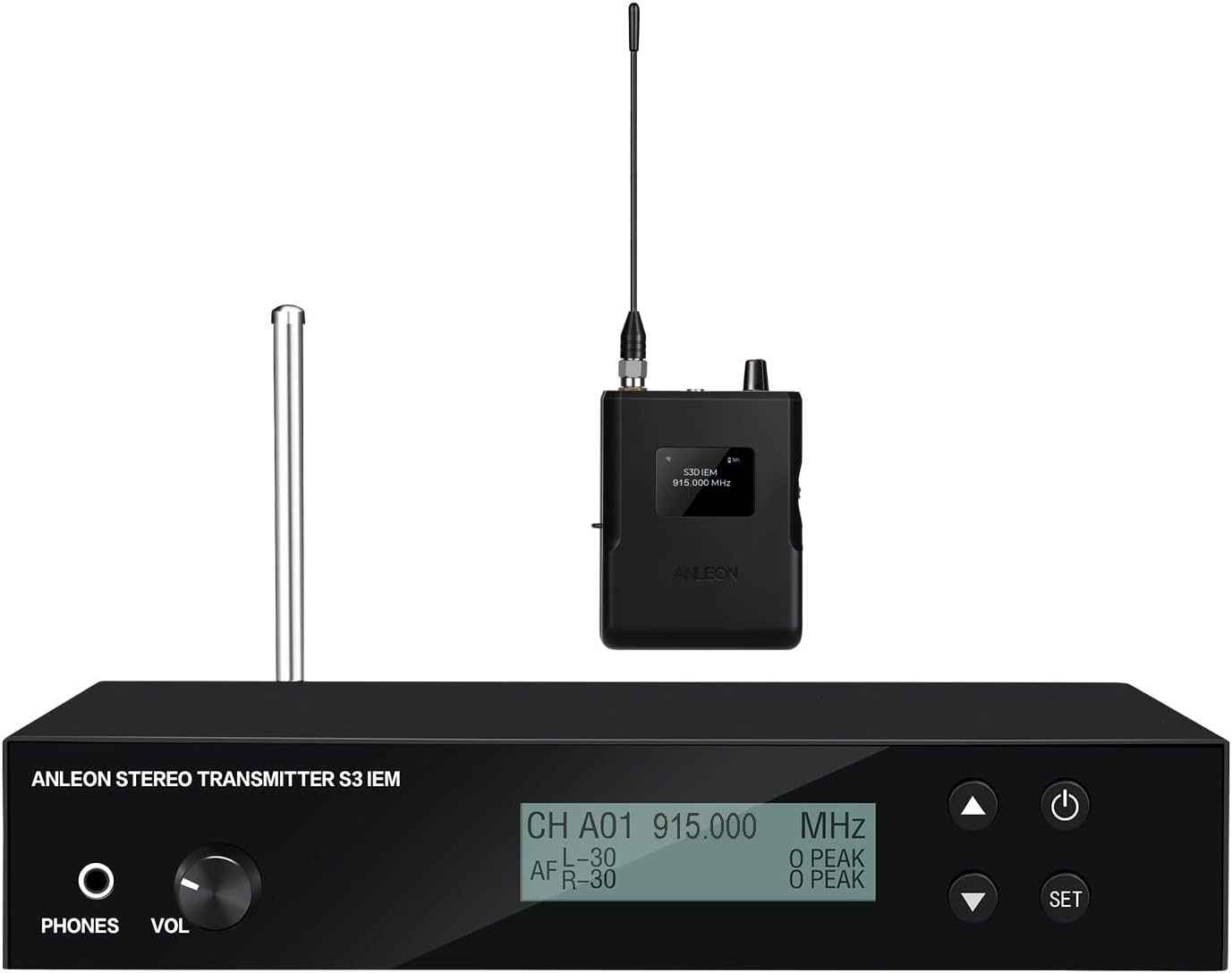 In Ear Monitor Iem - ANLEON S3D Профессиональный UHF стерео беспроводной