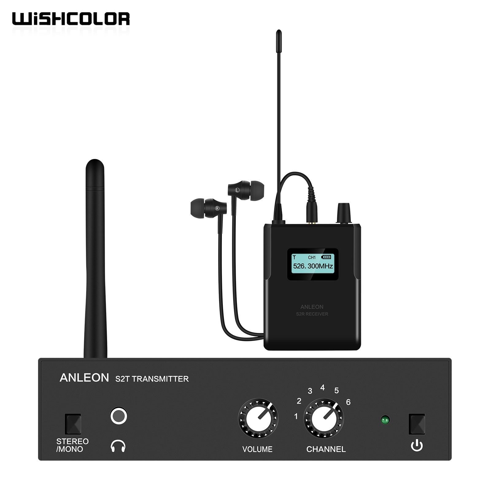 In Ear Monitor Iem - Wishcolor ANLEON S2 526-535 МГц система