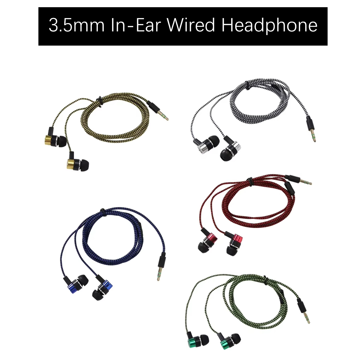 Audiophile Headphone Wired - Проводные наушники-вкладыши Miwayer 3,5 мм —