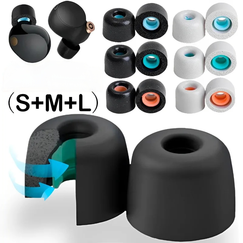 Earphone Foam Tip - Амбушюры из пены с эффектом памяти