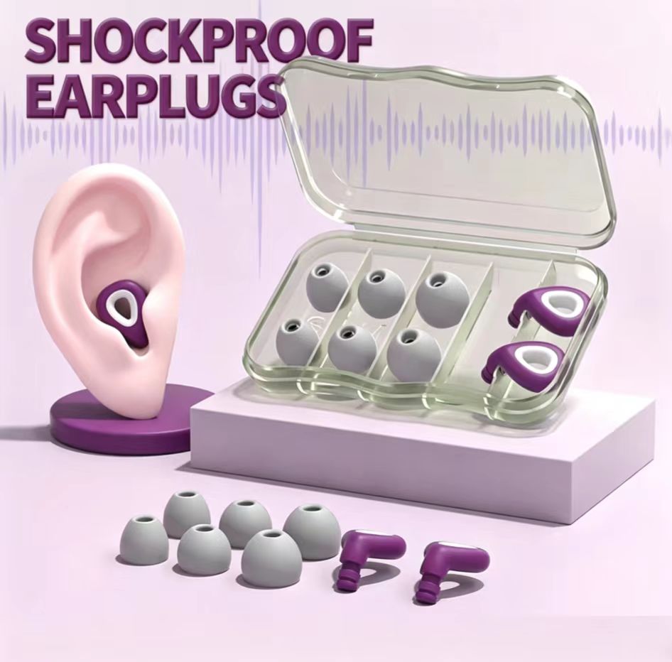 Silicone Ear Tip Replacement - ES300-Мягкие силиконовые беруши для снижения шума,