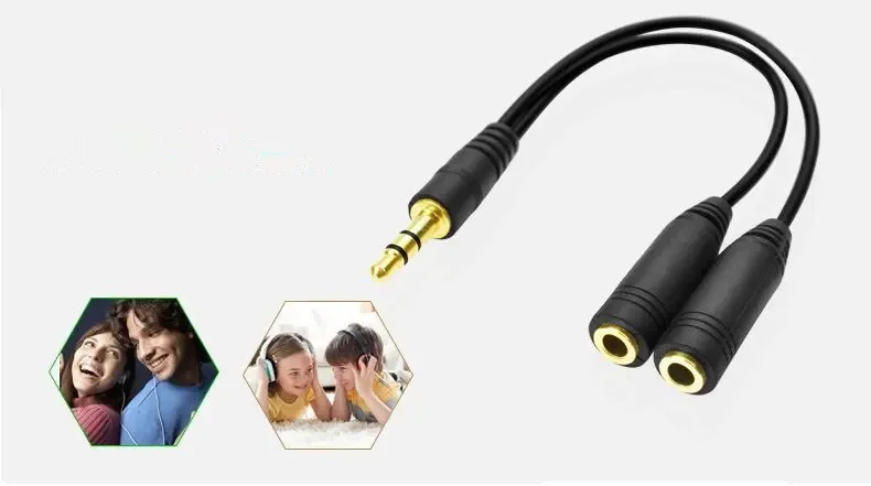 Разветвитель для наушников, уд – обзор и цена Earphone Splitter Jack