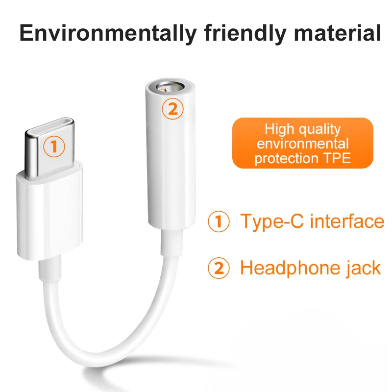 Адаптер USB-C на 3,5 мм для на – обзор и цена Usb C Earphone