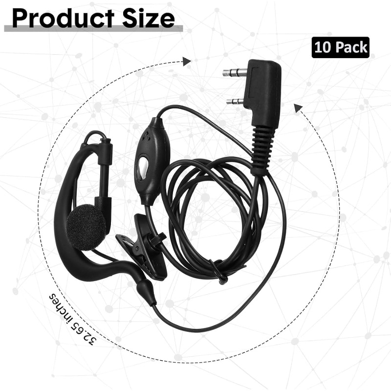 10 шт. наушников-гарнитур для  – обзор и цена Wired Earphone Mic