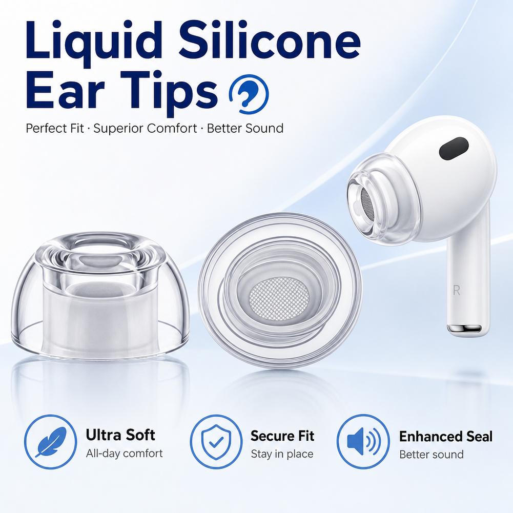 Силиконовые насадки для AirPod – обзор и цена Silicone Ear Tip Replacement