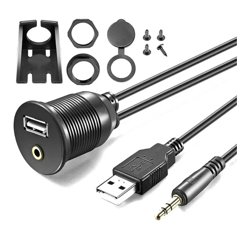 1 м USB и 3,5 мм AUX штекер-гн – обзор и цена Cable Extension 3.5