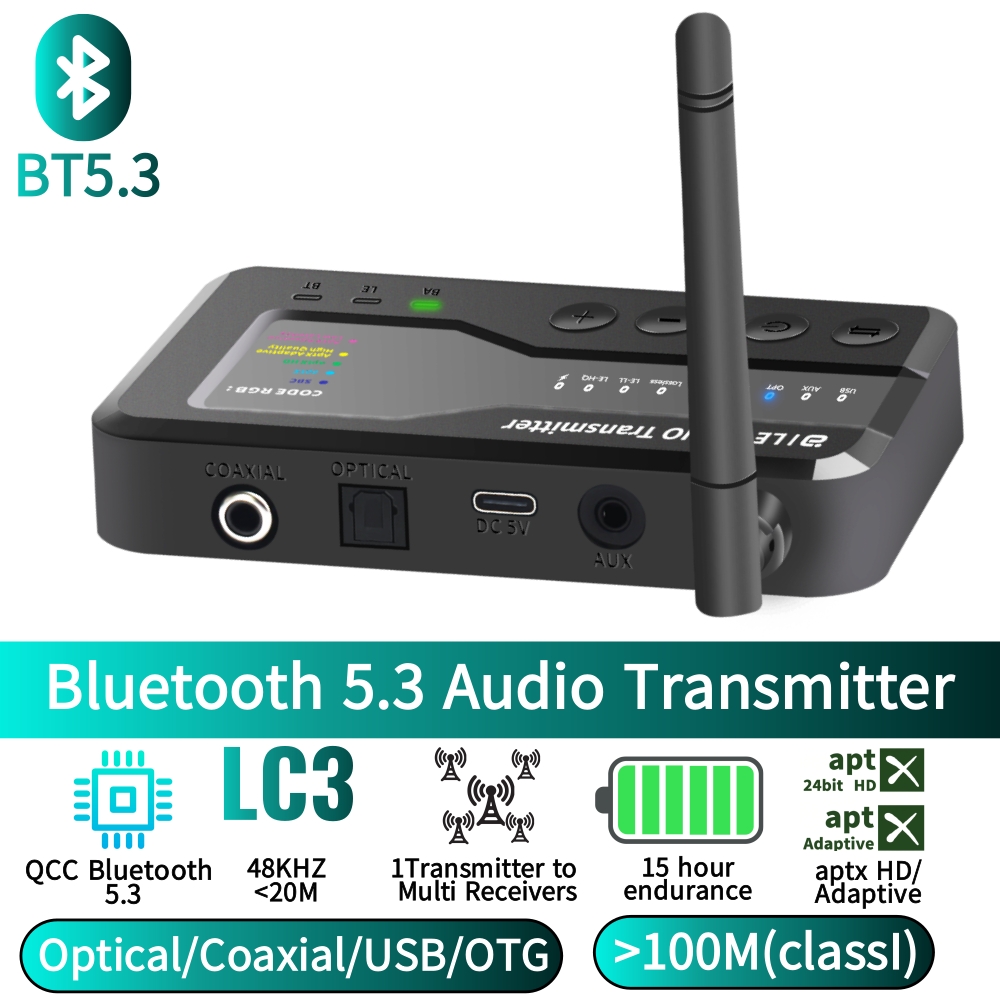 Bluetooth-передатчик аудио 5.3 – обзор и цена Bluetooth Adapter Receiver