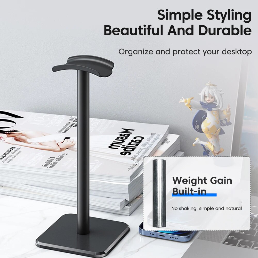 Универсальная подставка для на – обзор и цена Headphone Stand Desk