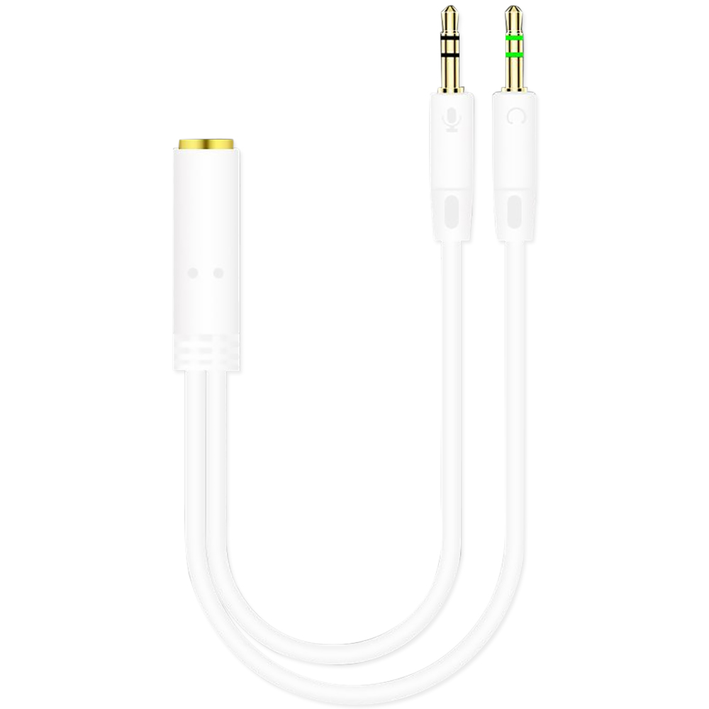 Разъем 3,5 мм, 2 штекера на 1  – обзор и цена Earphone Splitter Jack