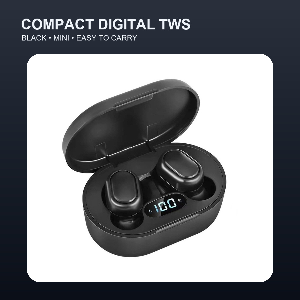 Беспроводные наушники TWS Blue – обзор и цена Earbuds Charging Case