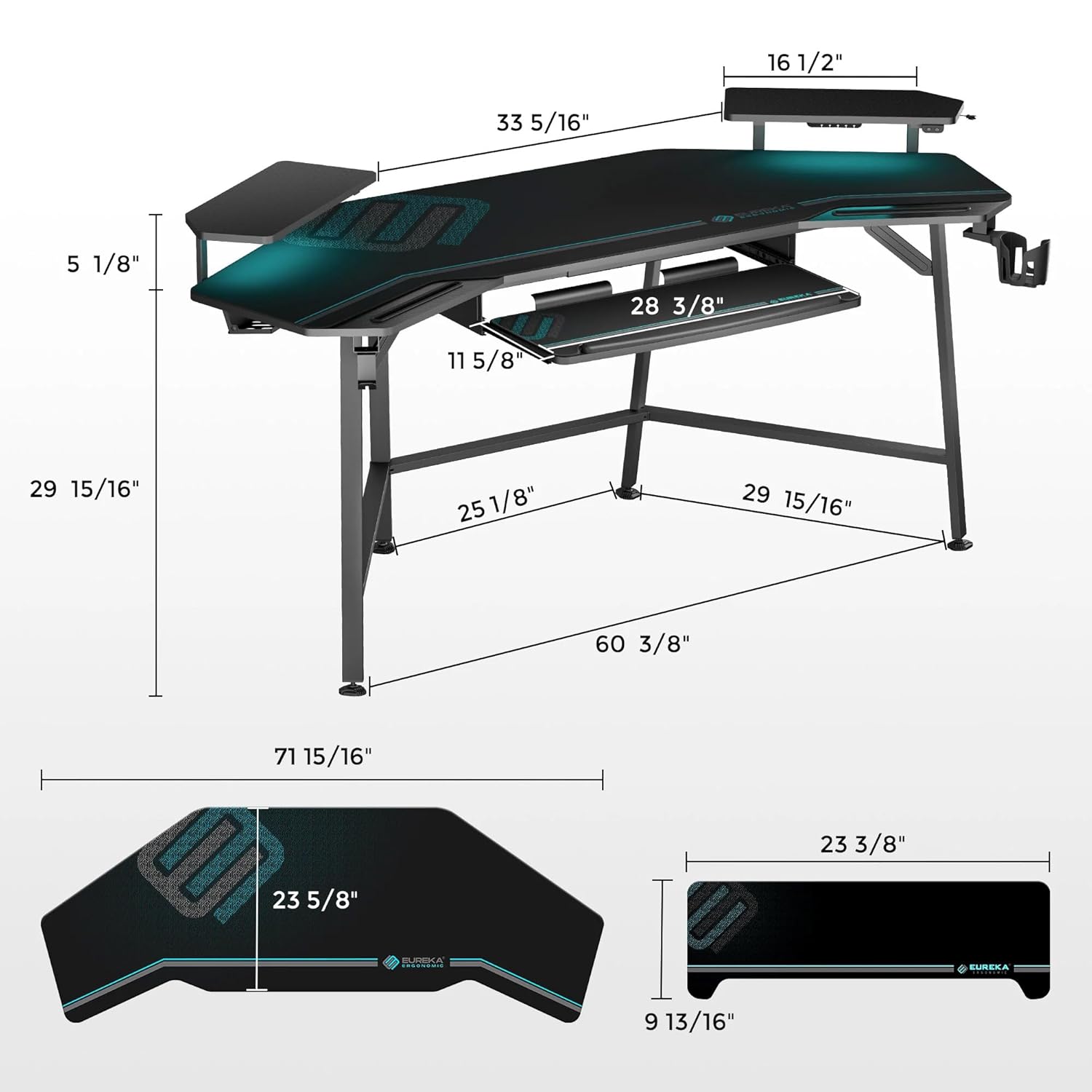 Игровой стол с подставкой для  – обзор и цена Headphone Stand Desk
